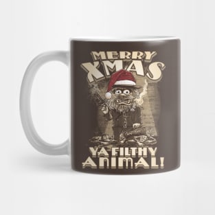 Merry Xmas Ya Filthy Animal Mug